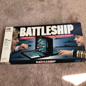 Vintage 1990 Battleship Milton Bradley Game